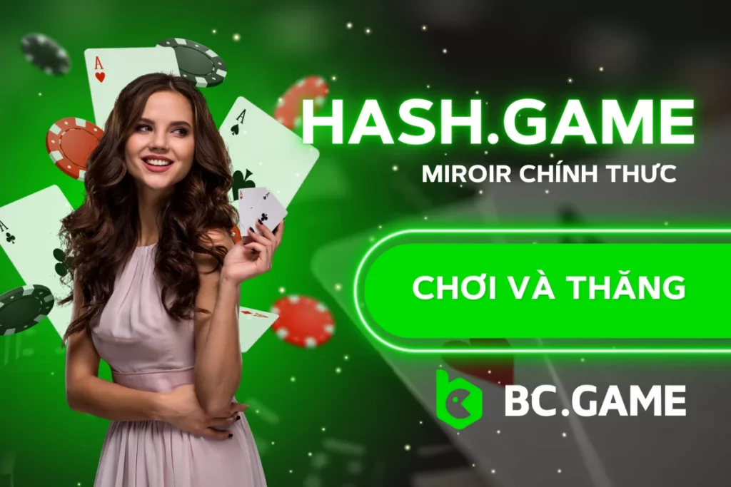 hash.game – Gương chính thức để truy cập vào Trò chơi Crypto